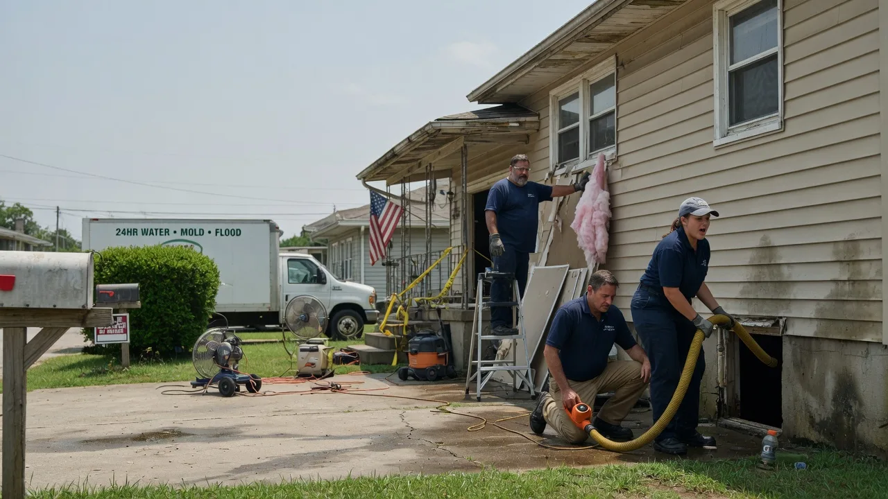 Water Damage Repair in Slovan, PA near me